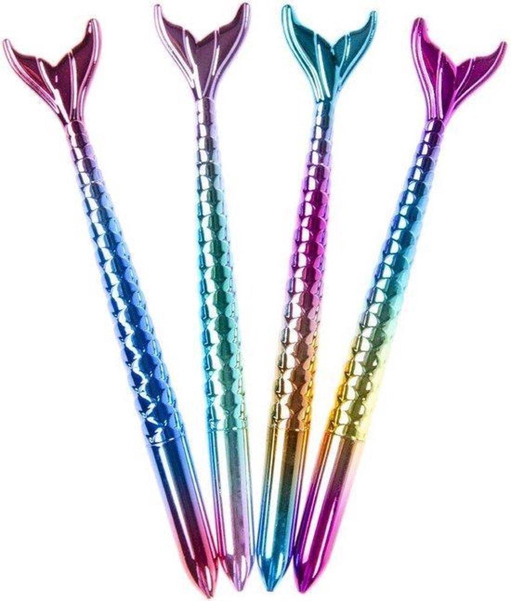 Kinder traktatie uitdeelcadeau | zeemeermin pennen (10 st.)